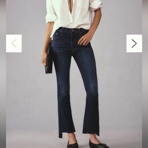 MOTHER The Insider Crop Step Fray Jeans